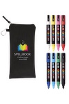 POSCA 8 Piece Basic Marker Set with Bag - Medium 70