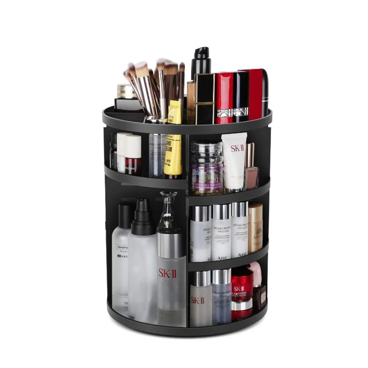 360 Rotating Adjustable Bathroom Makeup Storage Holder 5