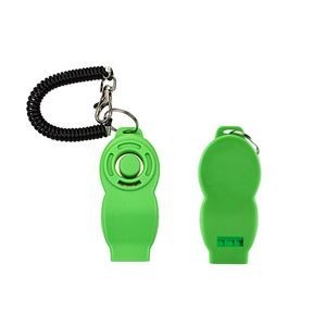 Whistle Durable Metal Pet Training Clicker With Wrist Band 25