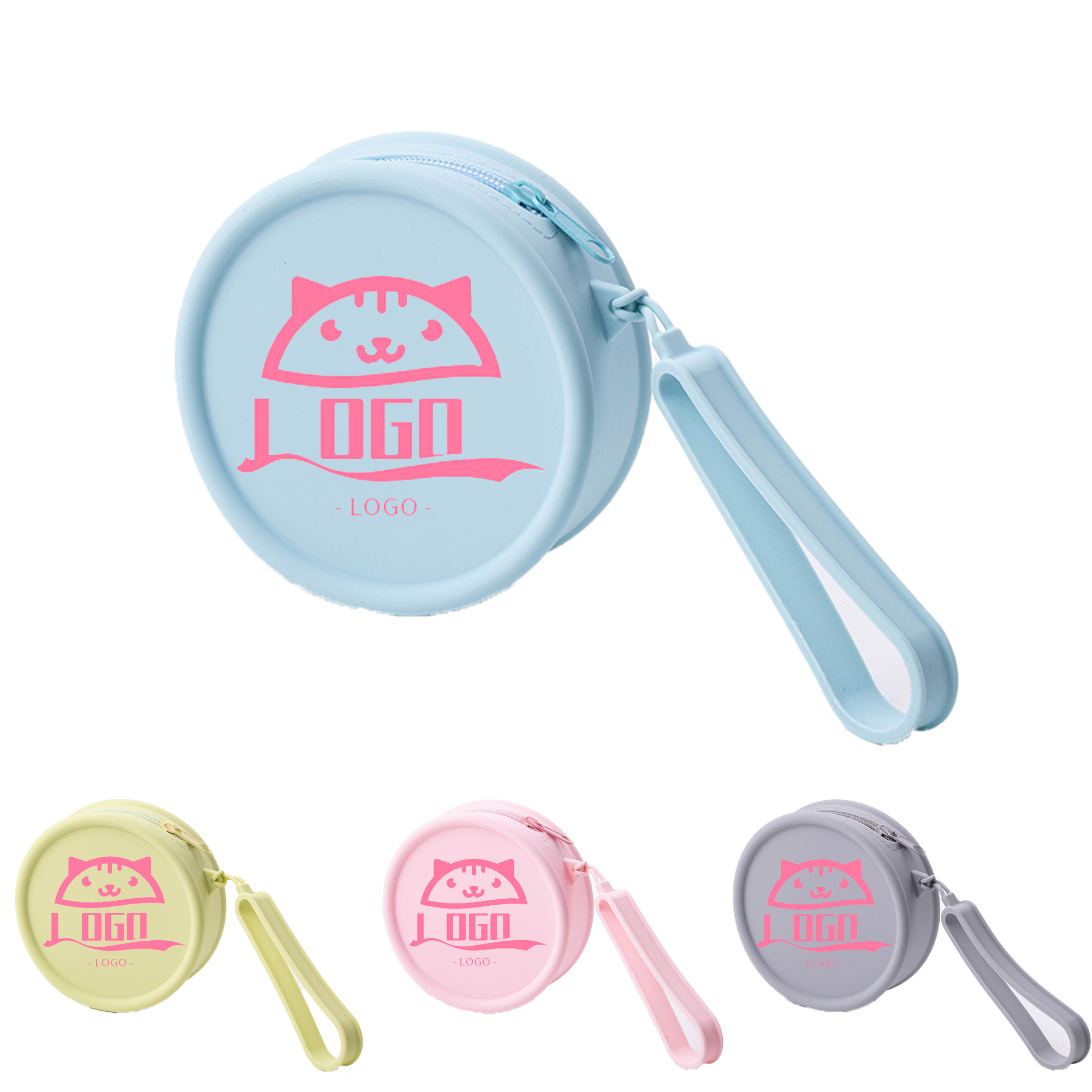 Round medium silicone waterproof storage bag 2