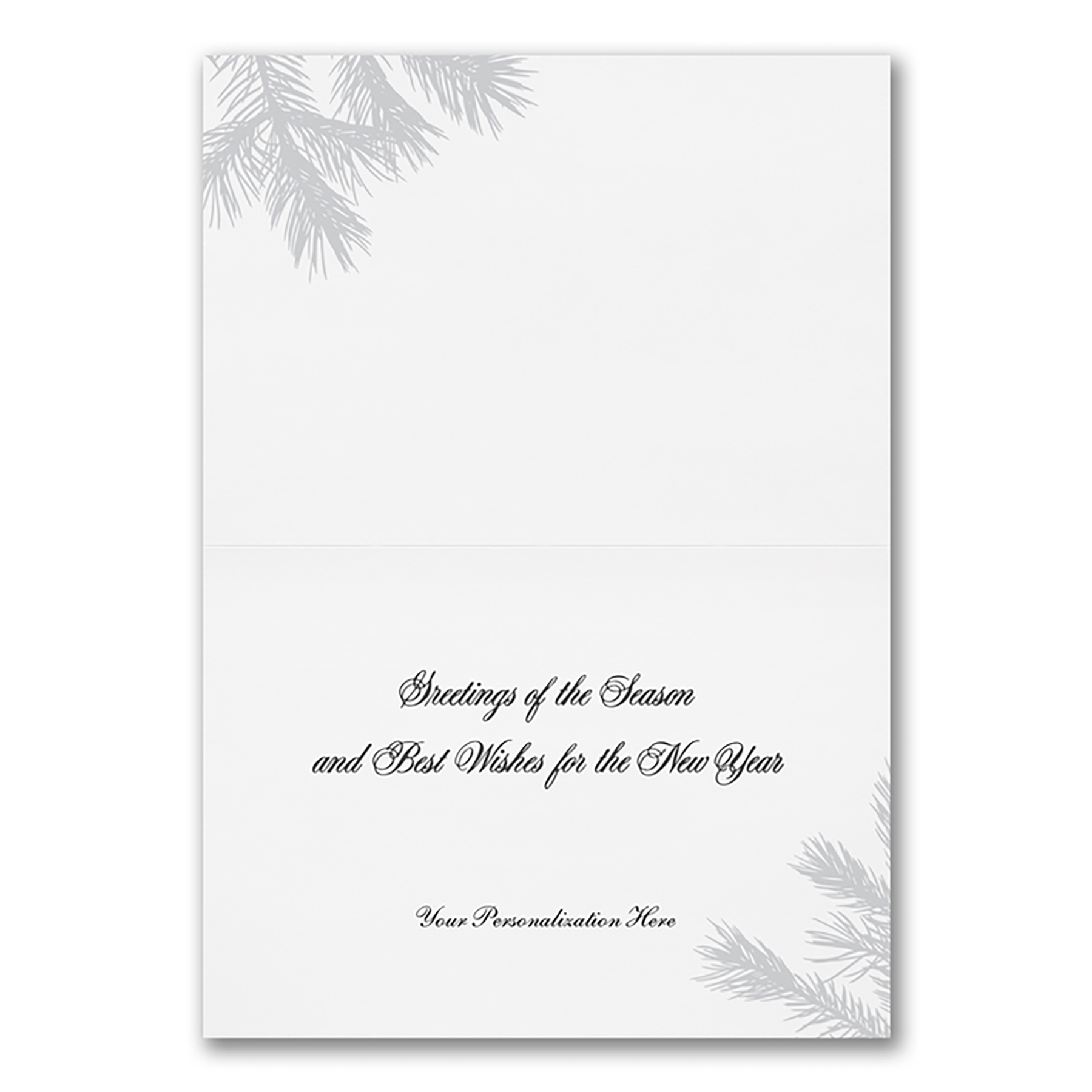 Pinecone Appreciation Folder Front Imprint Card 4