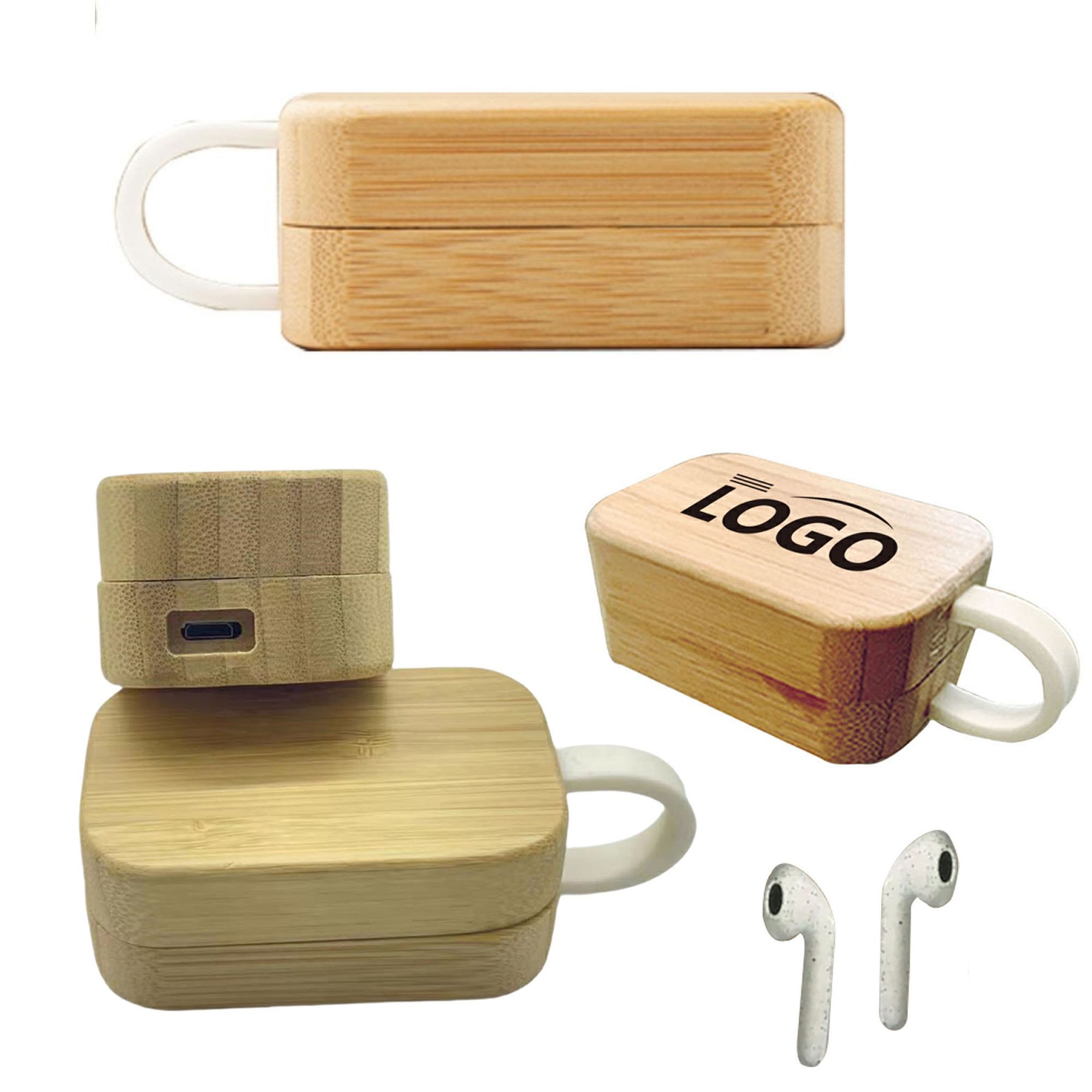 Bamboo Wireless Earphones 2