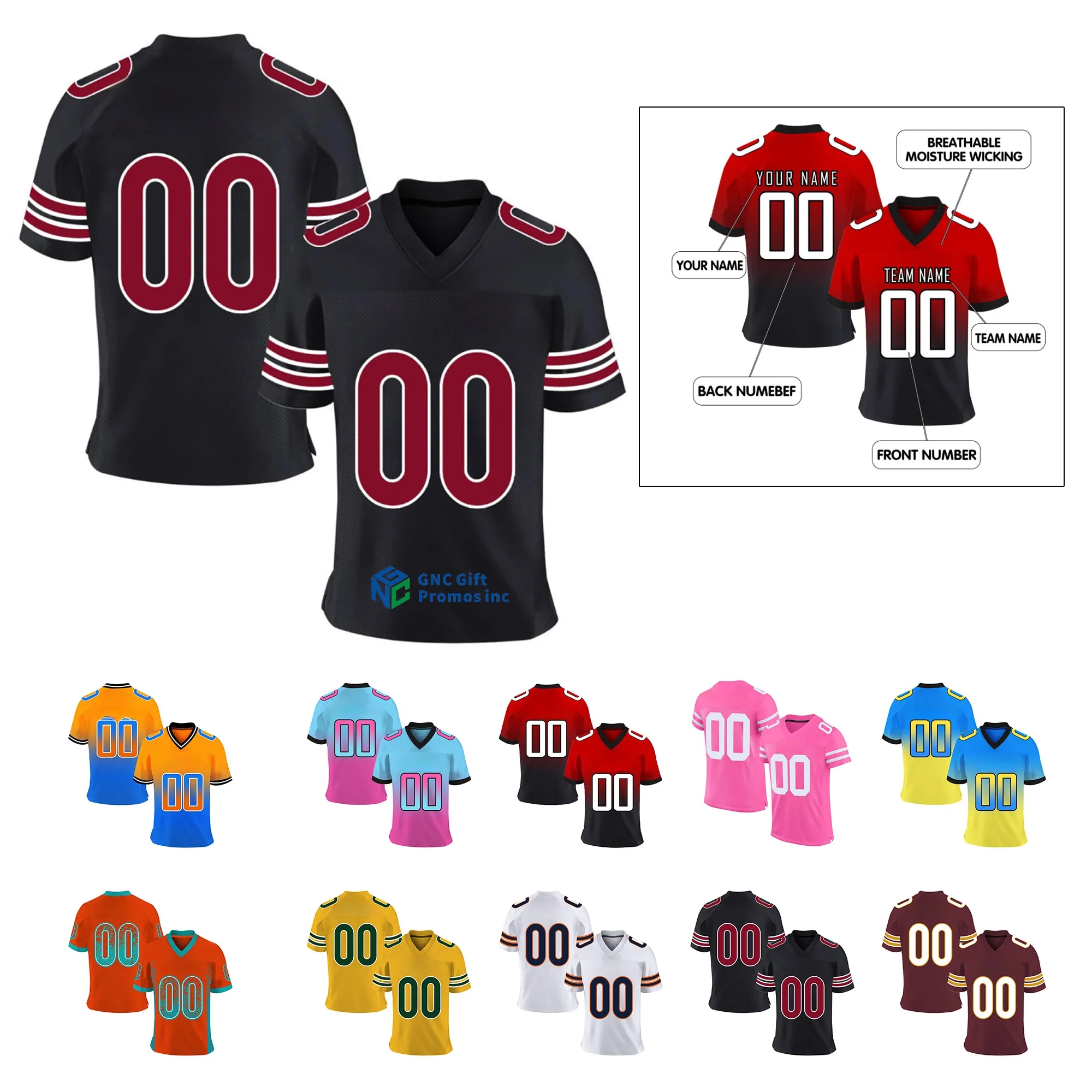 Rugby Jersey Breathable Casual Sports Top Short Sleeve 2