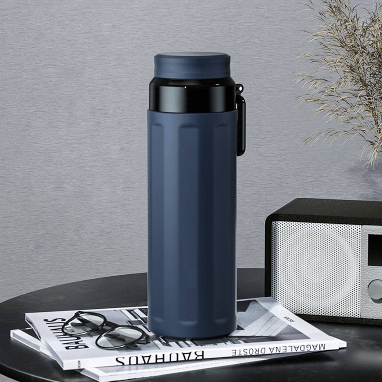 20OZ stainless steel tea separation insulated bottle, custom water bottle with logo imprint 5