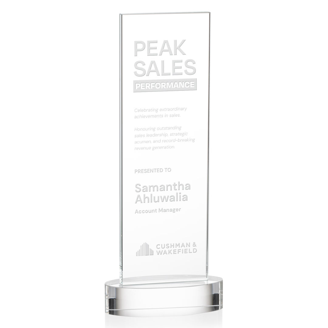 Heathrow Award on Alberton Base - Clear 2