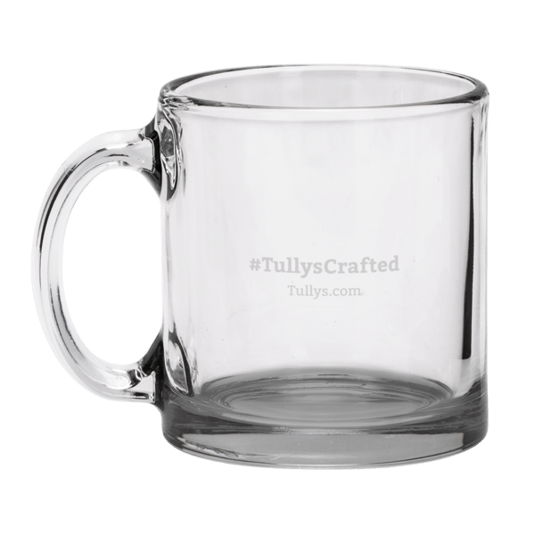 Red Eye 13 oz Libbey Clear Glass Coffee Mug 6