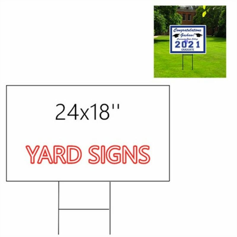 24*18'' Full Color Yard Signs