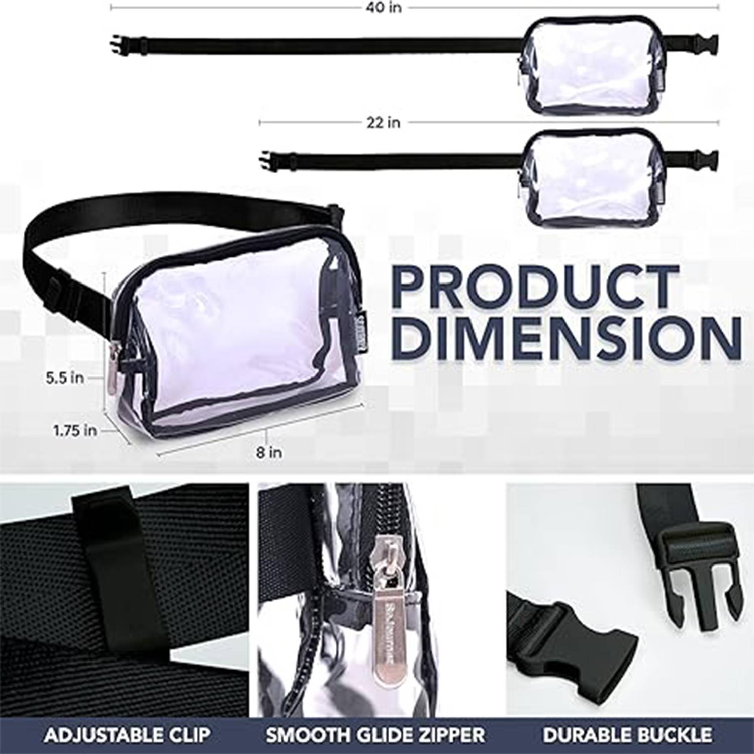 Unisex Waist Pack 6