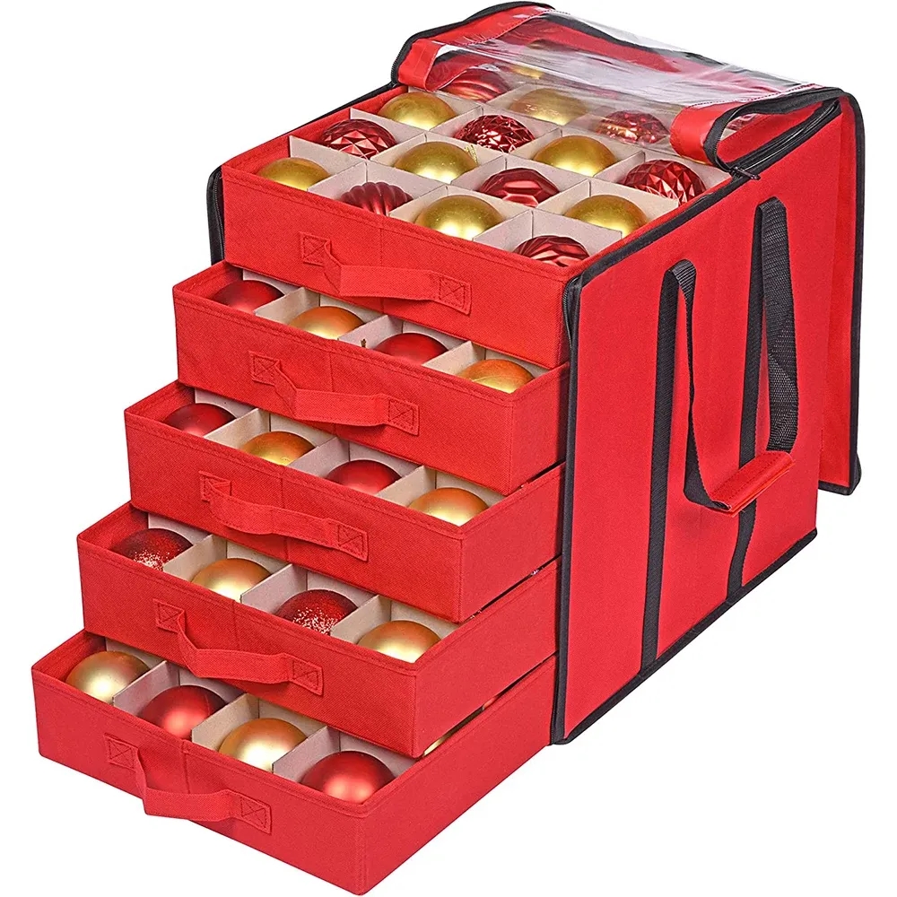 Custom Foldable Christmas Gift Decoration Storage 4