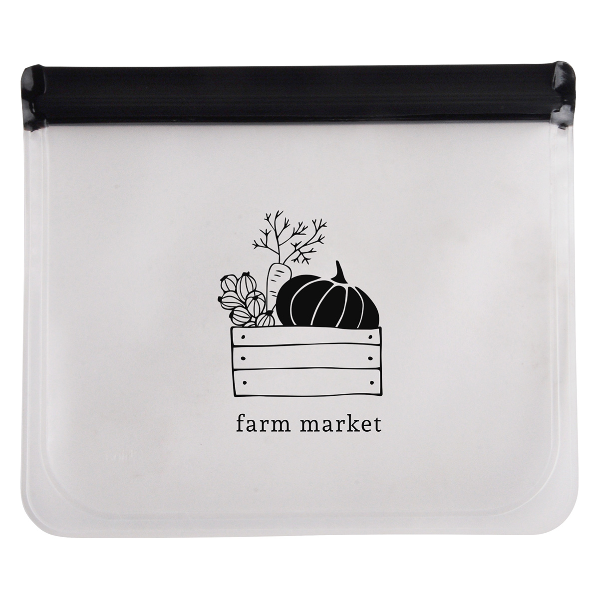 Sunflower PEVA Zip Closure Utility Bag 19