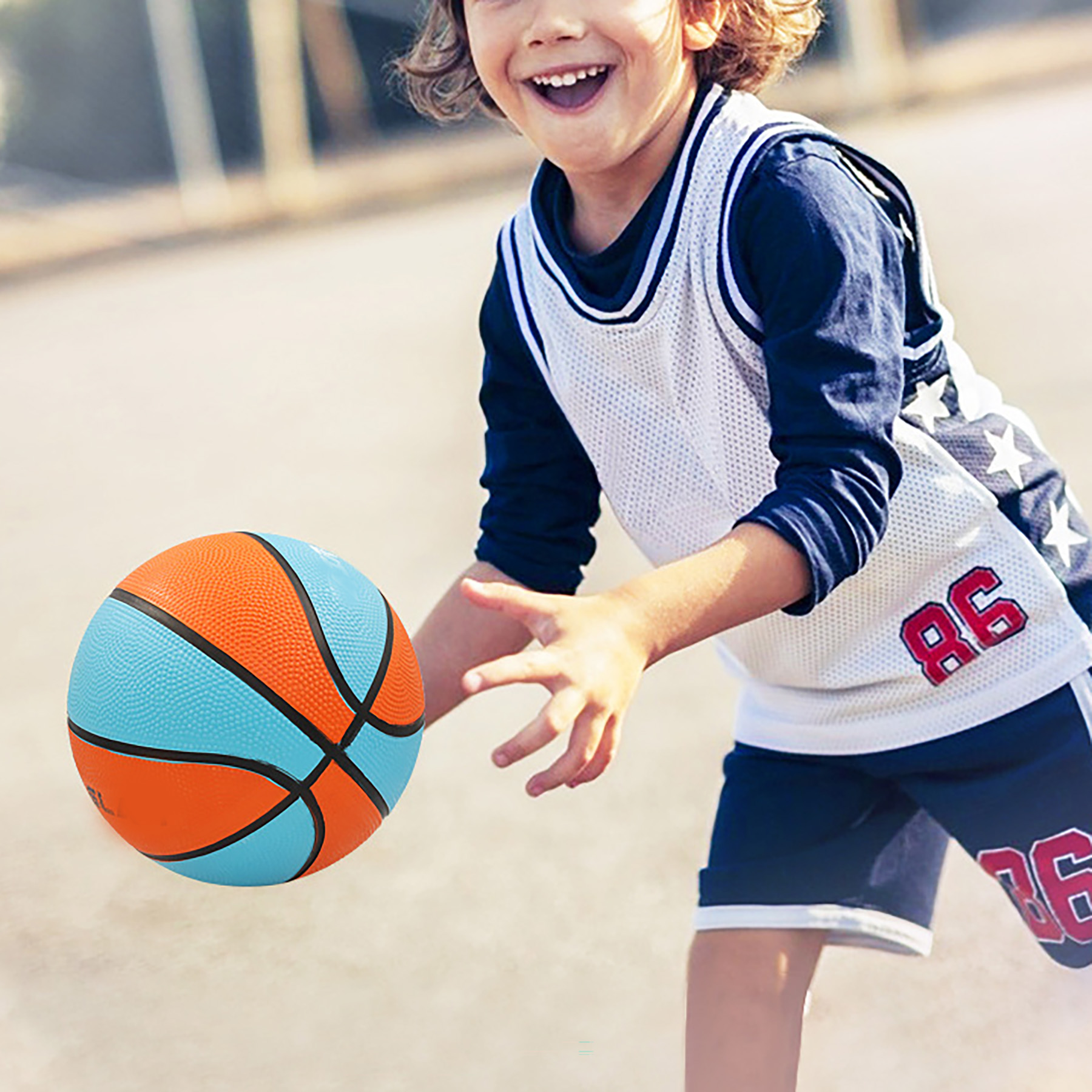 Rubber Basketball 4