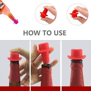 Versatile Silicone Wine Cap Bottle Stopper 2