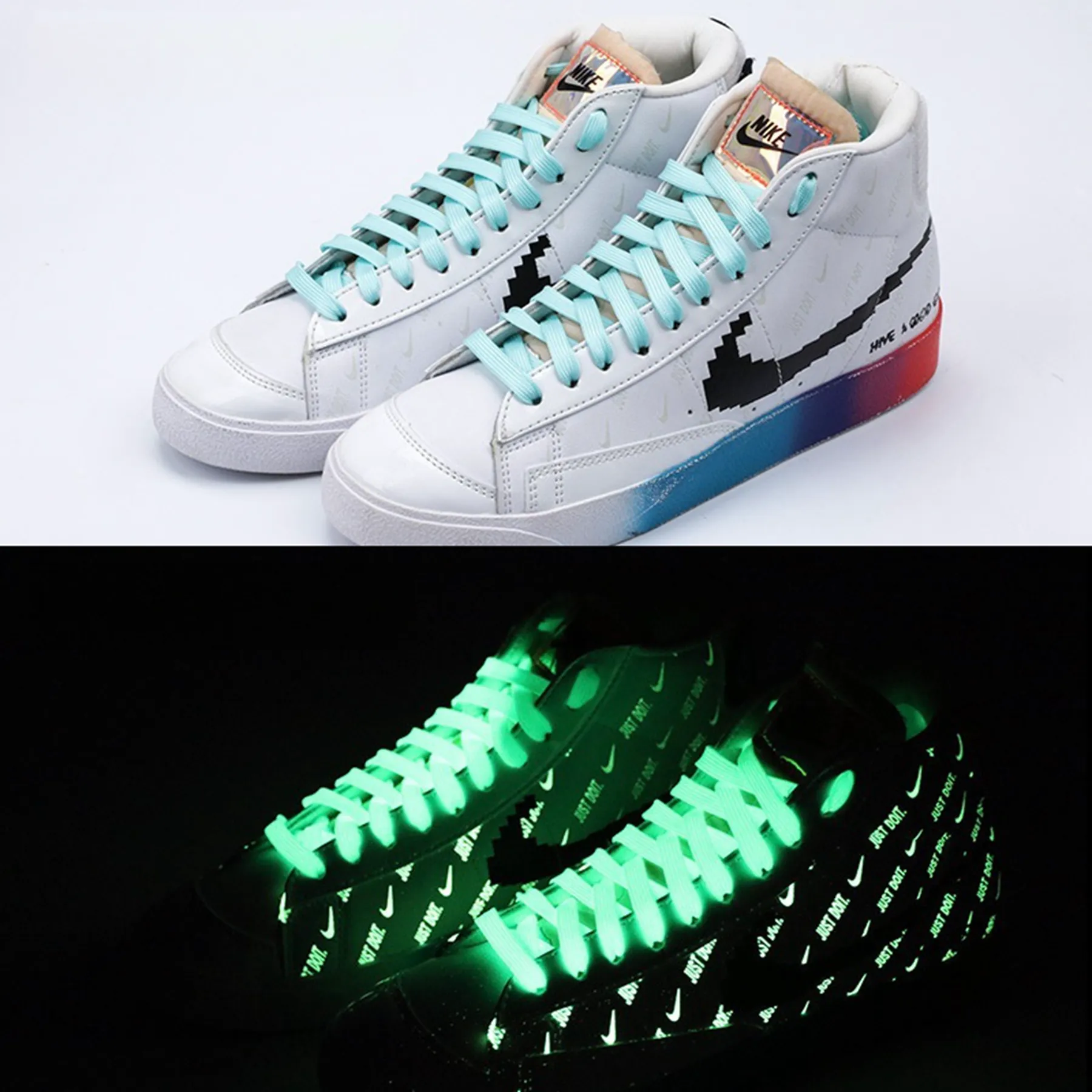 Glow in the Dark Shoelaces (Pair) 2