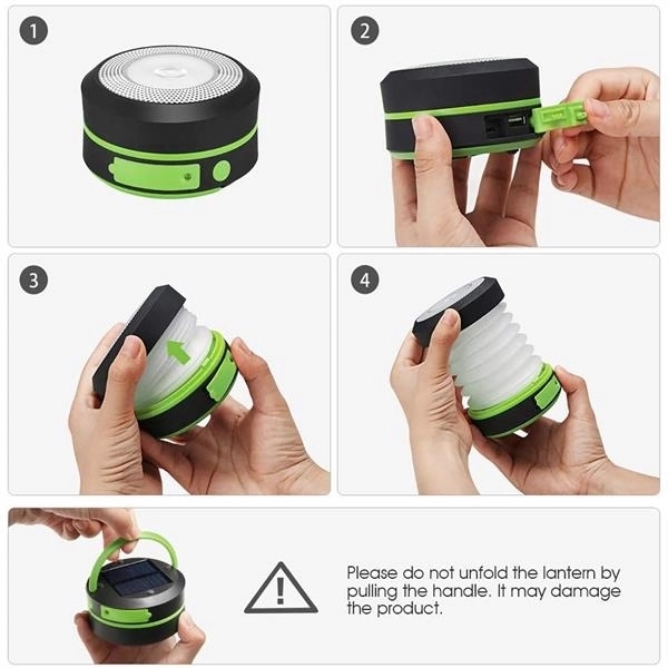 Outerdoor Portable LED Solar Lantern 5
