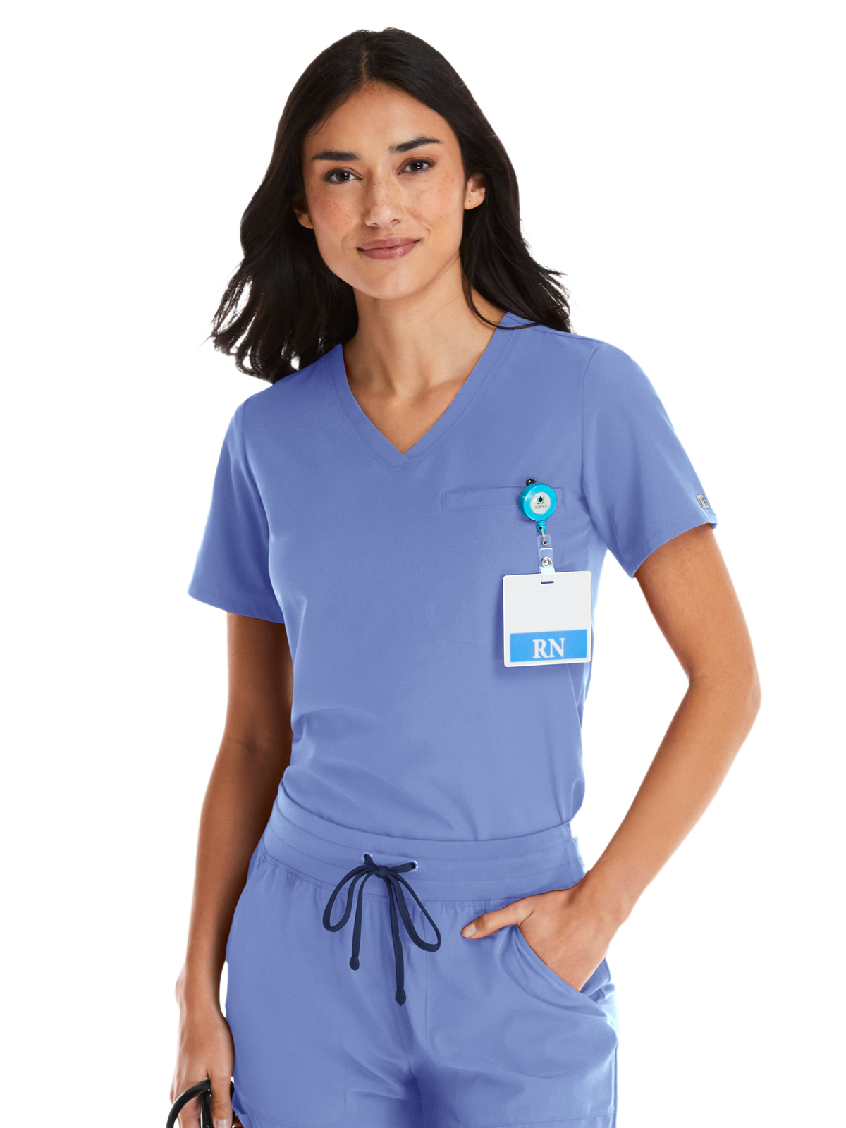 Maevn - Matrix Impulse - Women's One-Pocket V-Neck Tuck-In Top 18