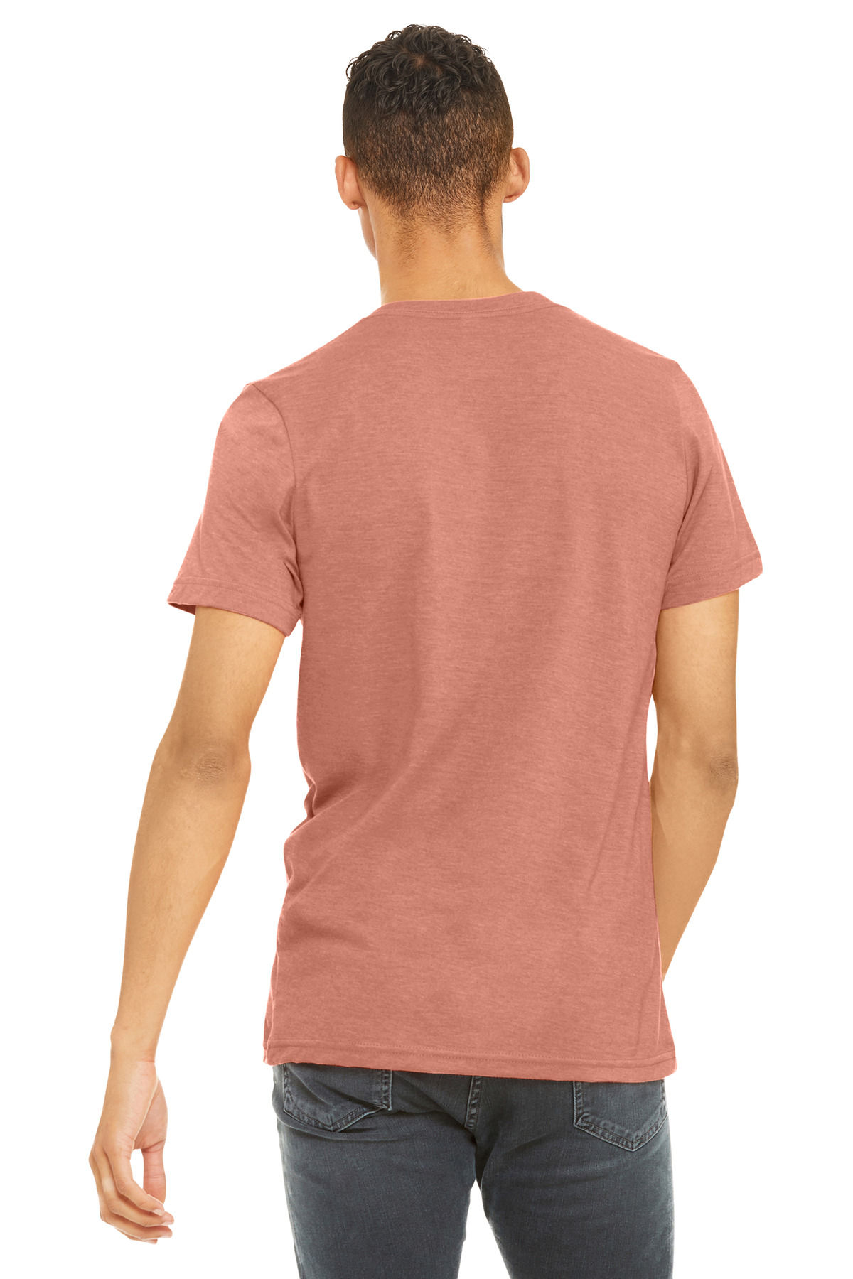 BELLA+CANVAS Unisex Heather CVC Short Sleeve Tee. BC3001CVC 696