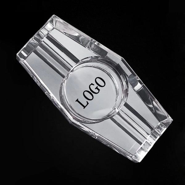 Custom Crystal Cigar Ashtray 3
