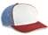 White- Columbia Blue- Red Tri