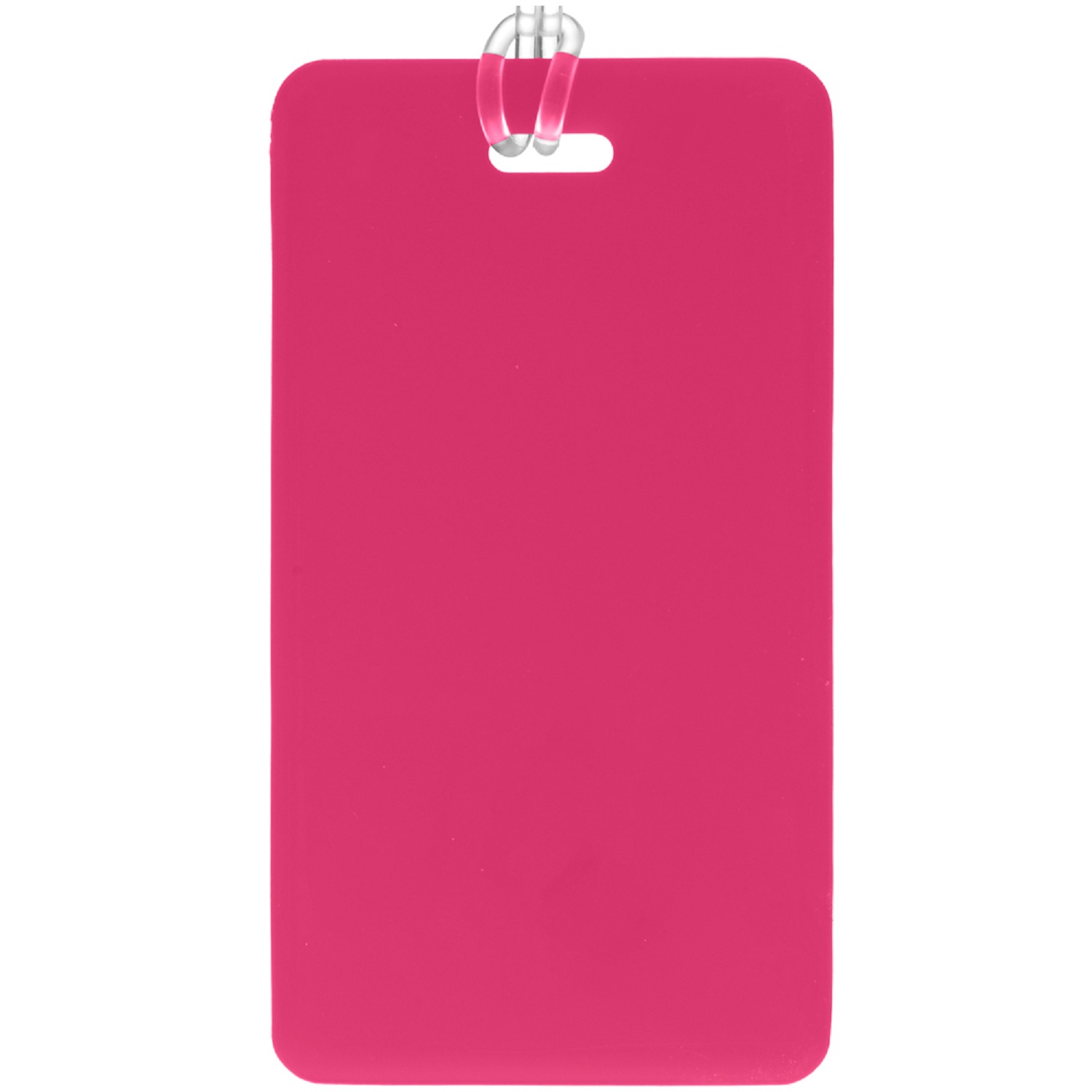 Plastic Luggage Tag with PVC Strap 5
