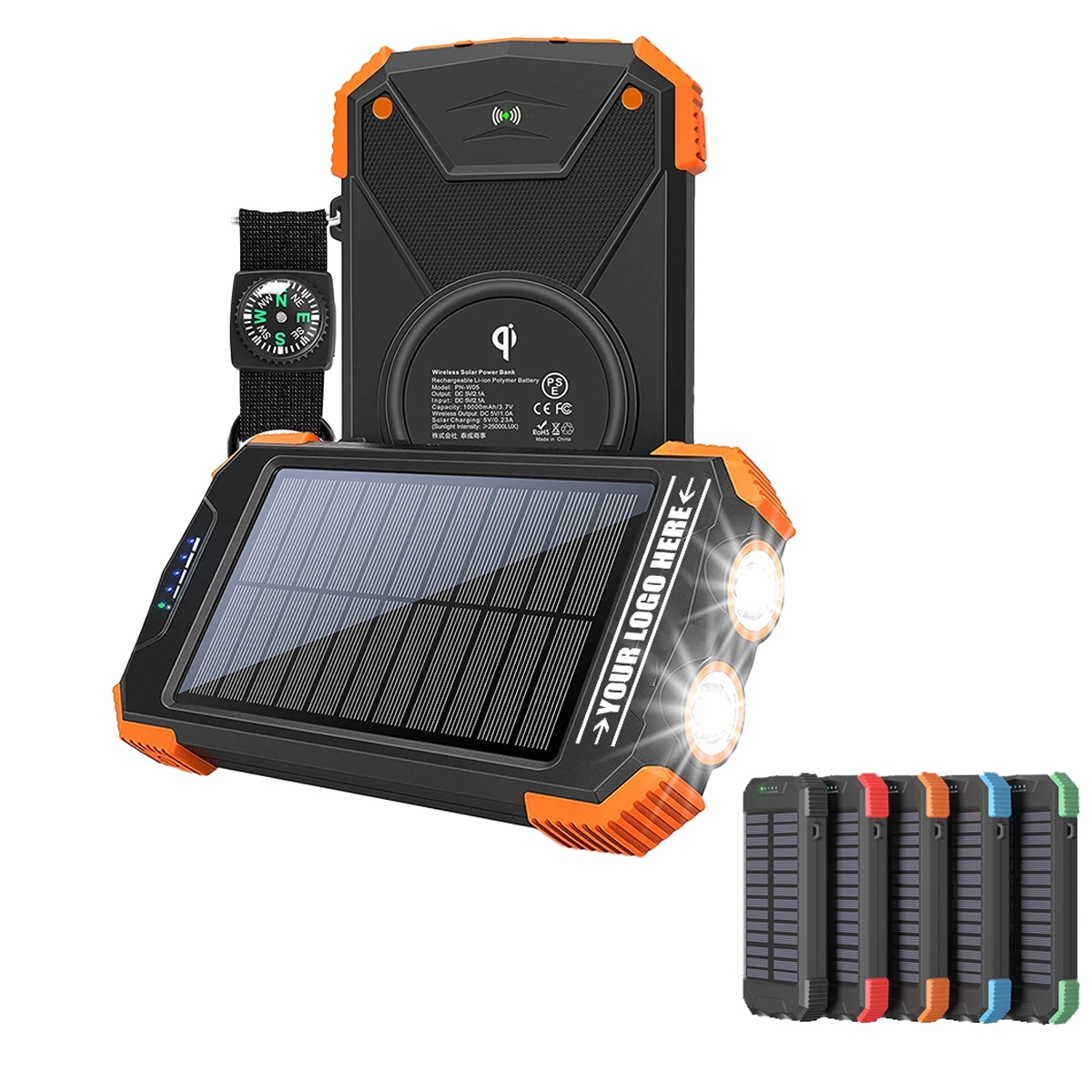 10,000Mah Solar Power Portable Charger 5