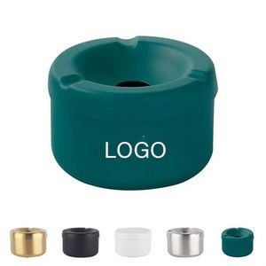Cigarette Ashtray With Lid Smokeless Stainless 2