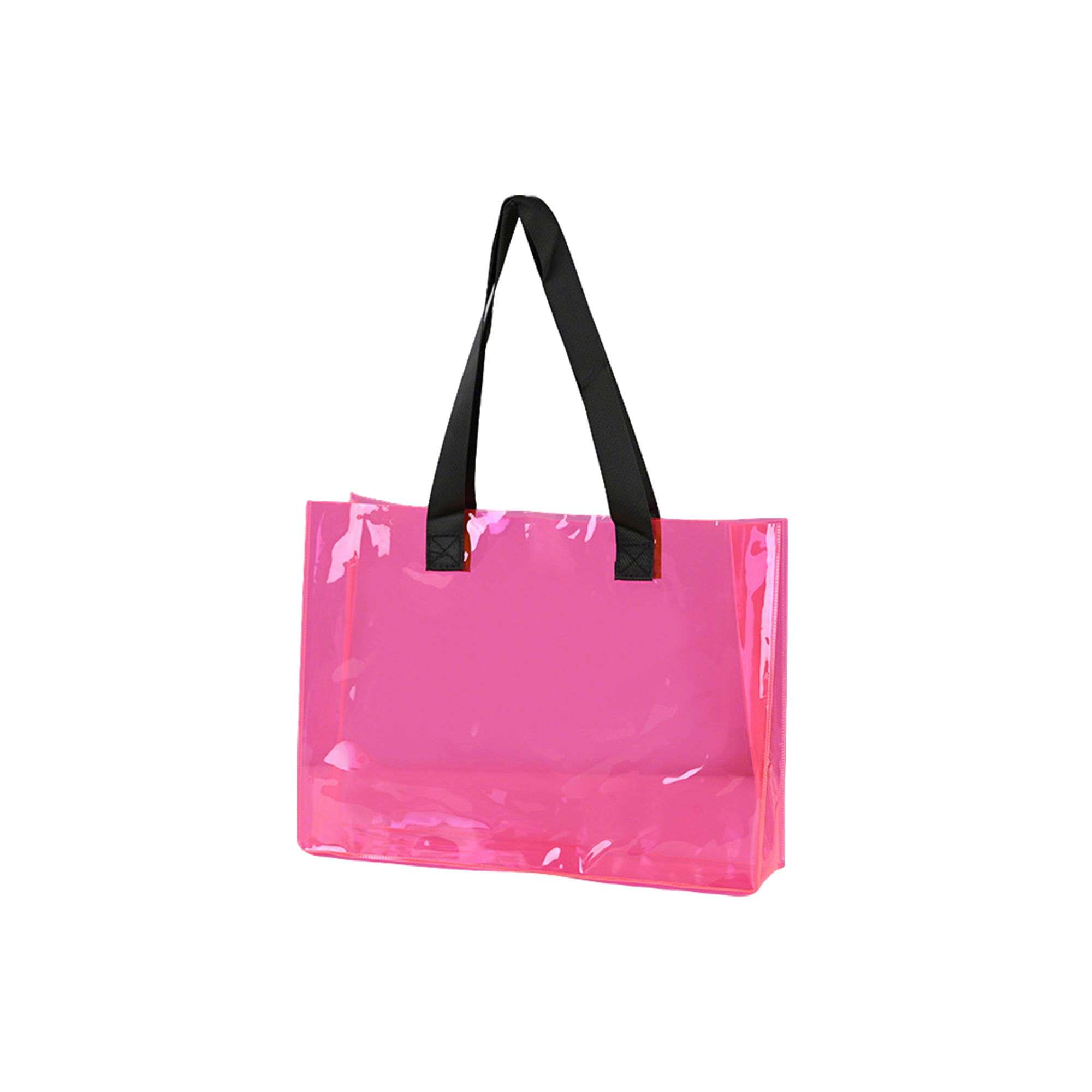PVC Transparent Tote Bag With Sturdy Handle 9
