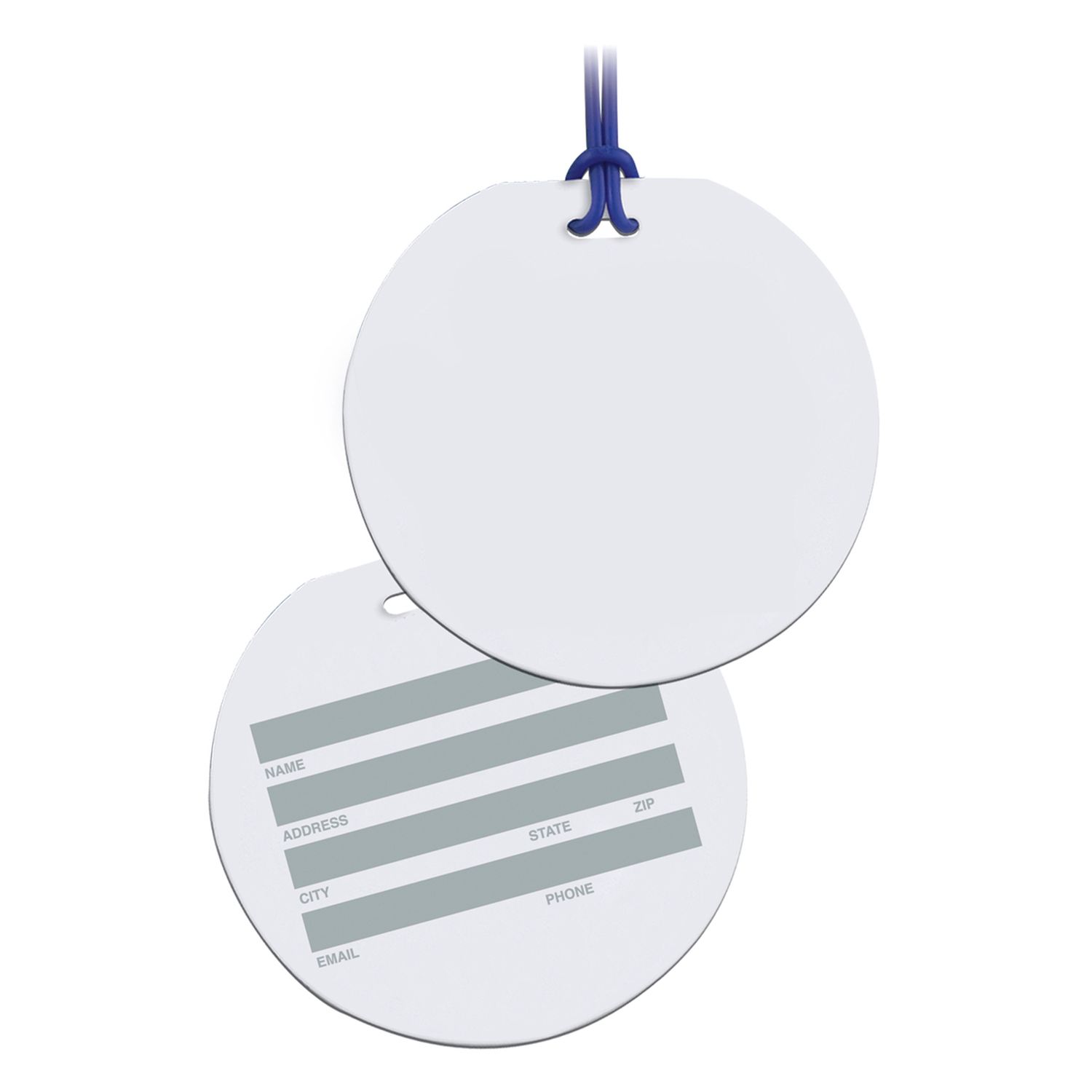Round Write On Surface Tag 2
