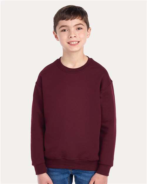Youth NuBlend® Crewneck Sweatshirt - 562BR 5