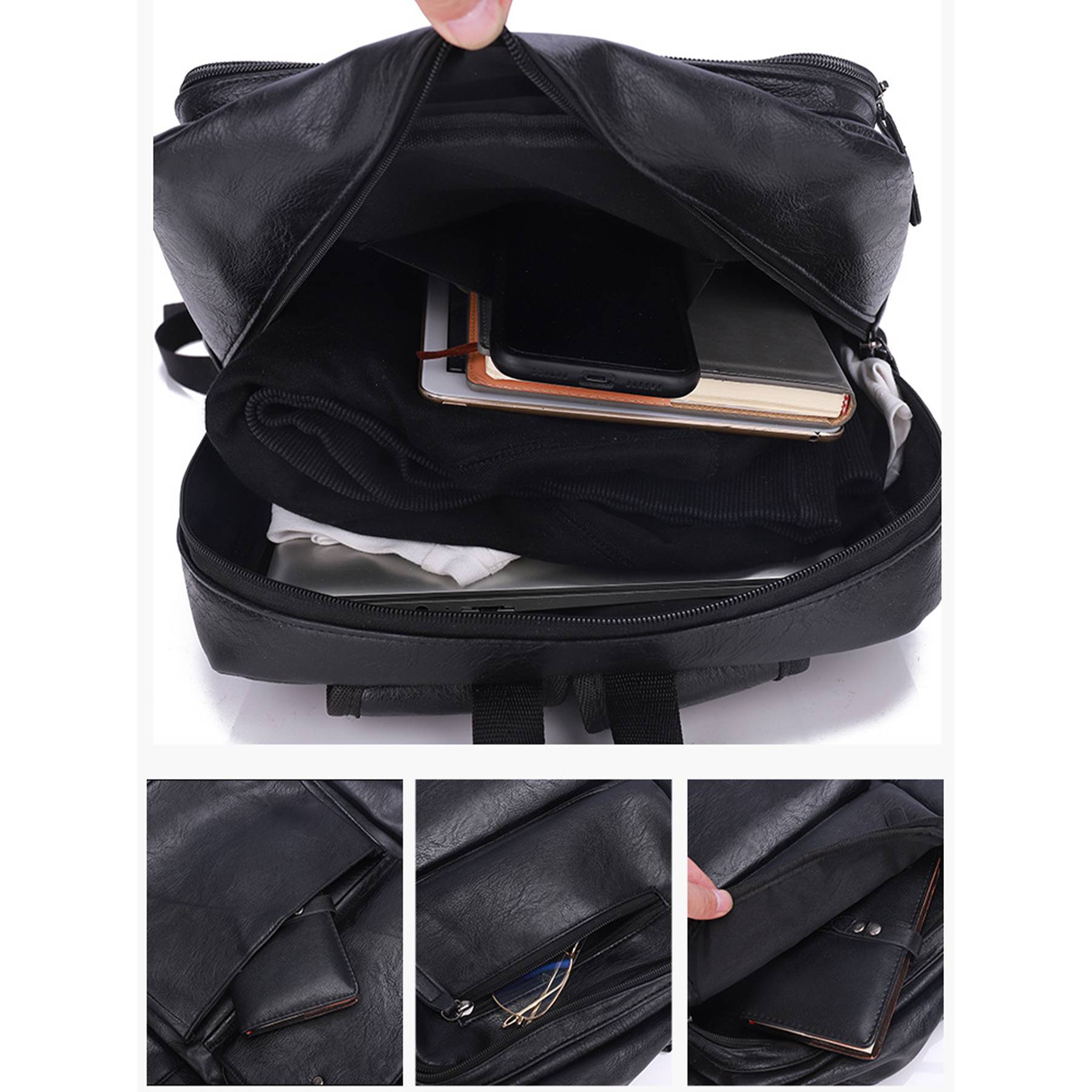 PU Fashion Travel Waterproof Laptop Bag 6