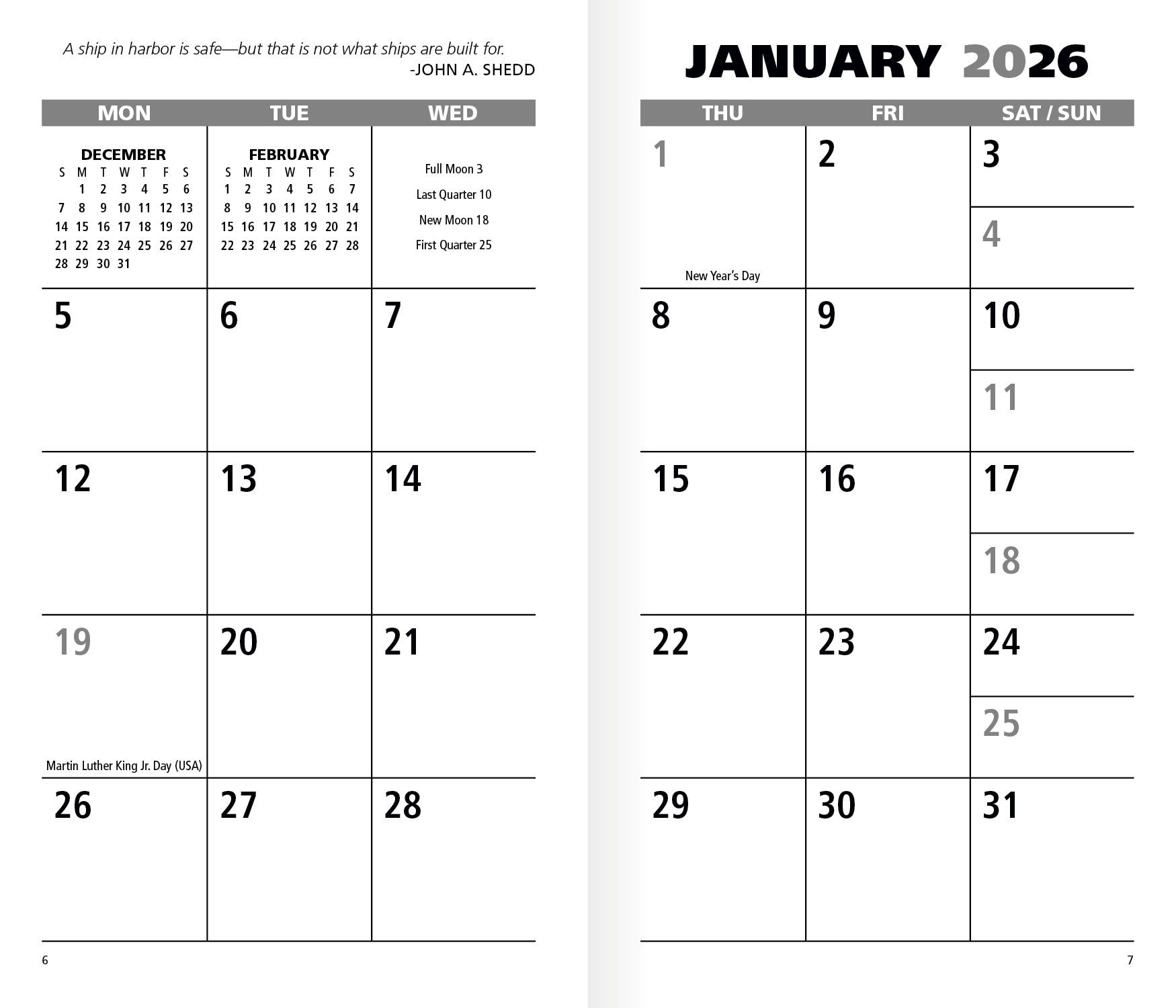 Good Value™ Value Monthly Pocket Planner 29