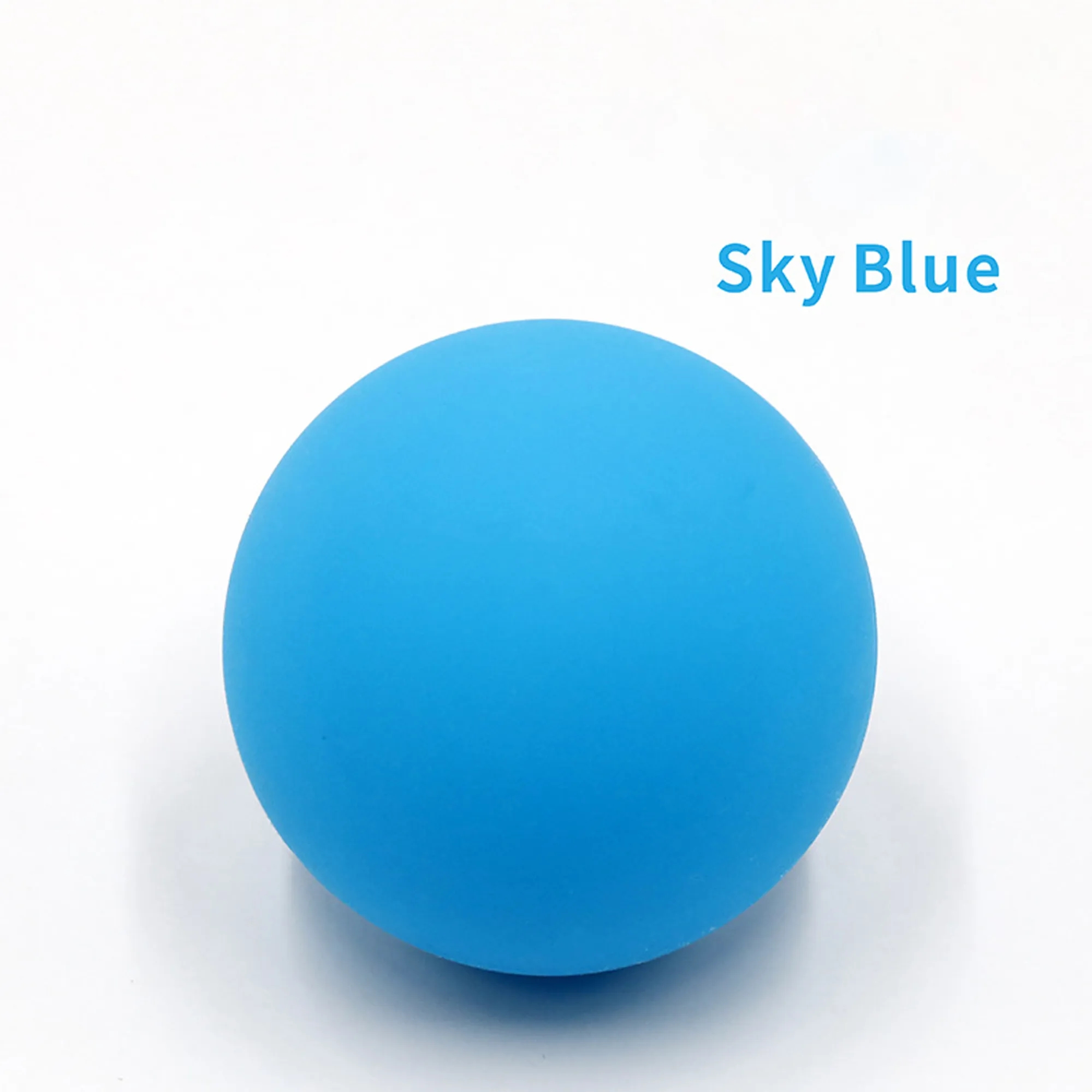 2.5" Small Size Silicone yoga neck membrane relaxation ball 8