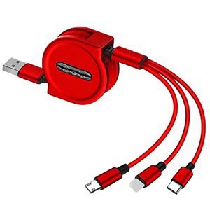 Retractable 3 In 1 Fast Charging Data Cable 28
