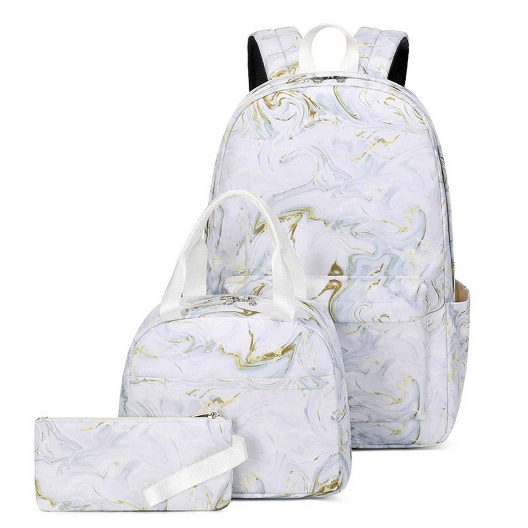 3 Pack School Backpack Teens Girls Boys Kids 4