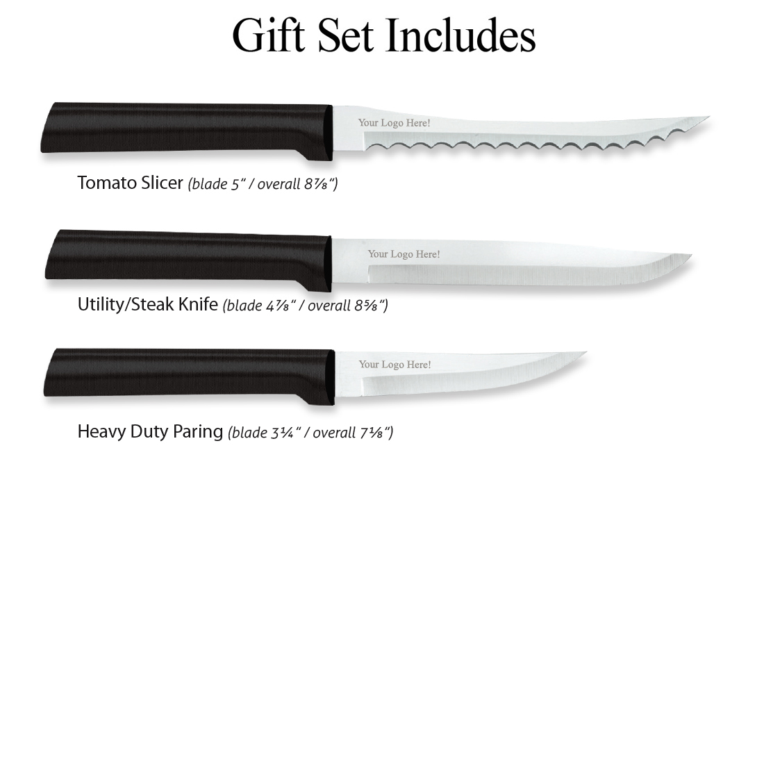 Cooking Essentials Gift Set w/Black Handle 5
