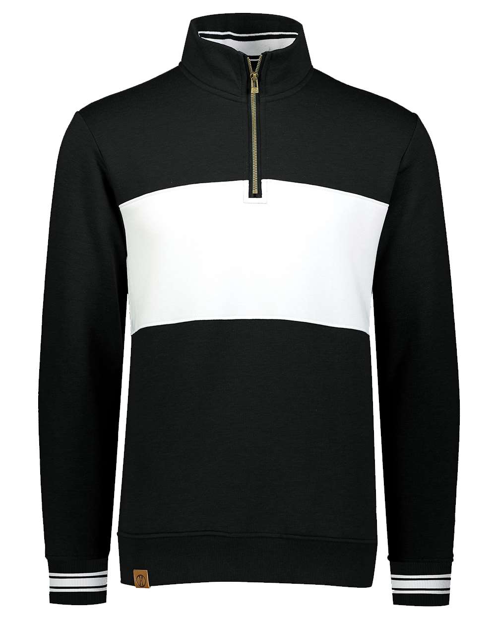 Men's All-American Fleece Colorblocked Quarter-Zip Sweatshirt - 229565, custom hoodie or sweatshirt with logo imprint 9