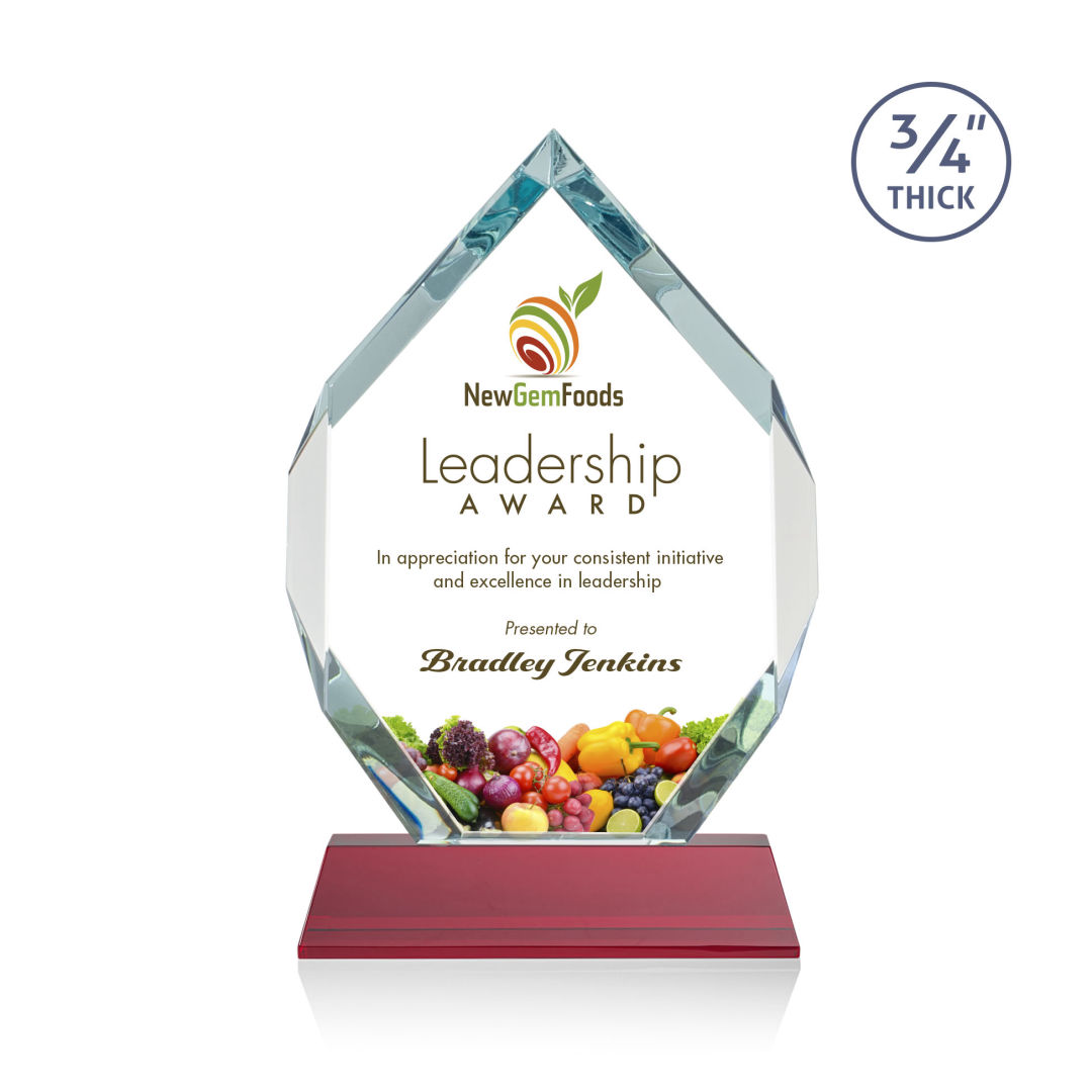 Royal Diamond VividPrint™ Award on Newhaven - Red 11