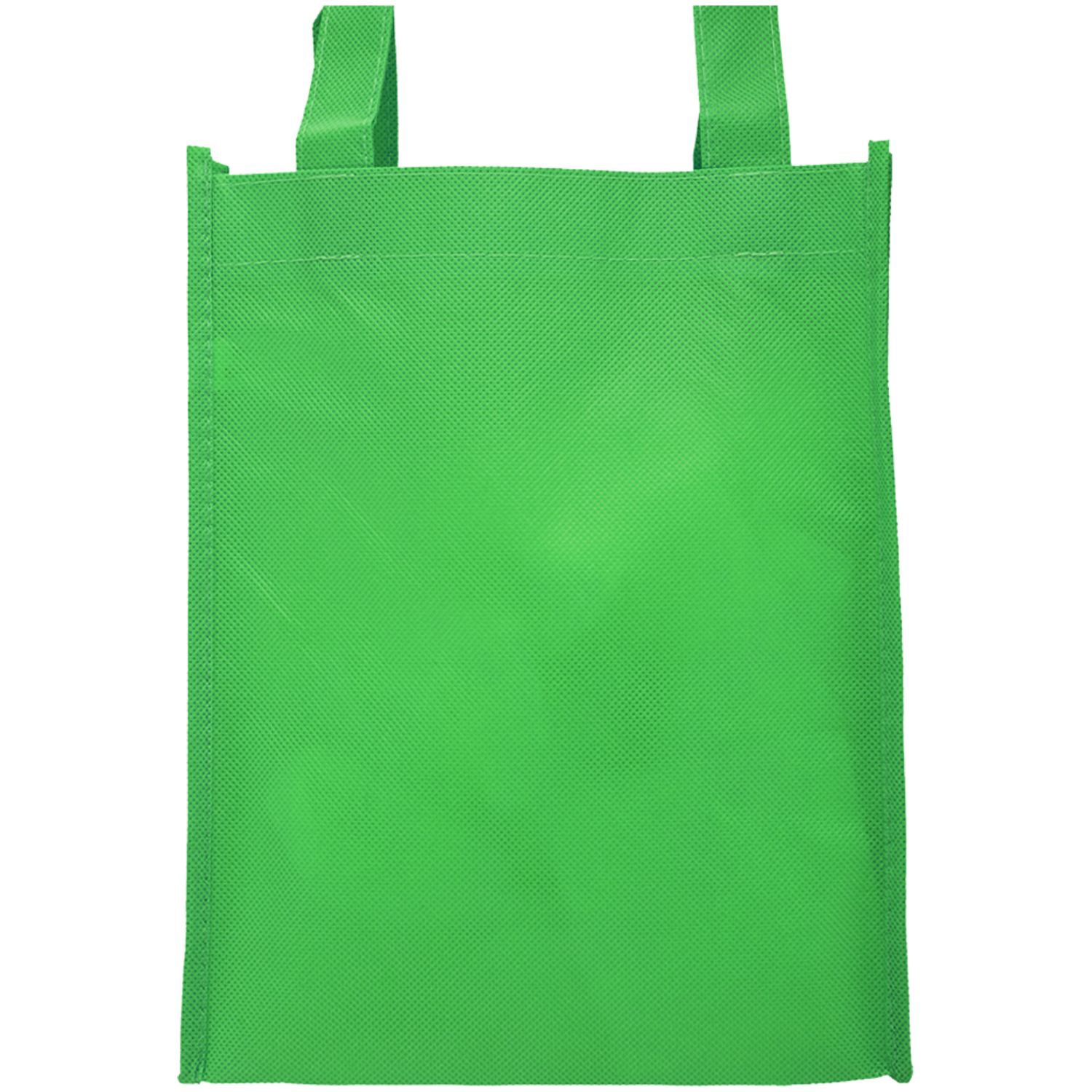 Recyclable Gift Bag Non-Woven Tote Bag W/ Gusset USA Decorated (8.15" X 10" X 3.5")