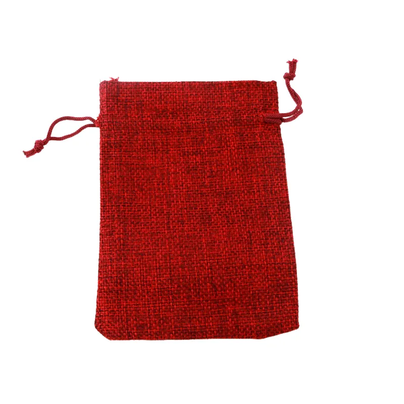 Nylon Linen Jewelry Pouch Promotional 11