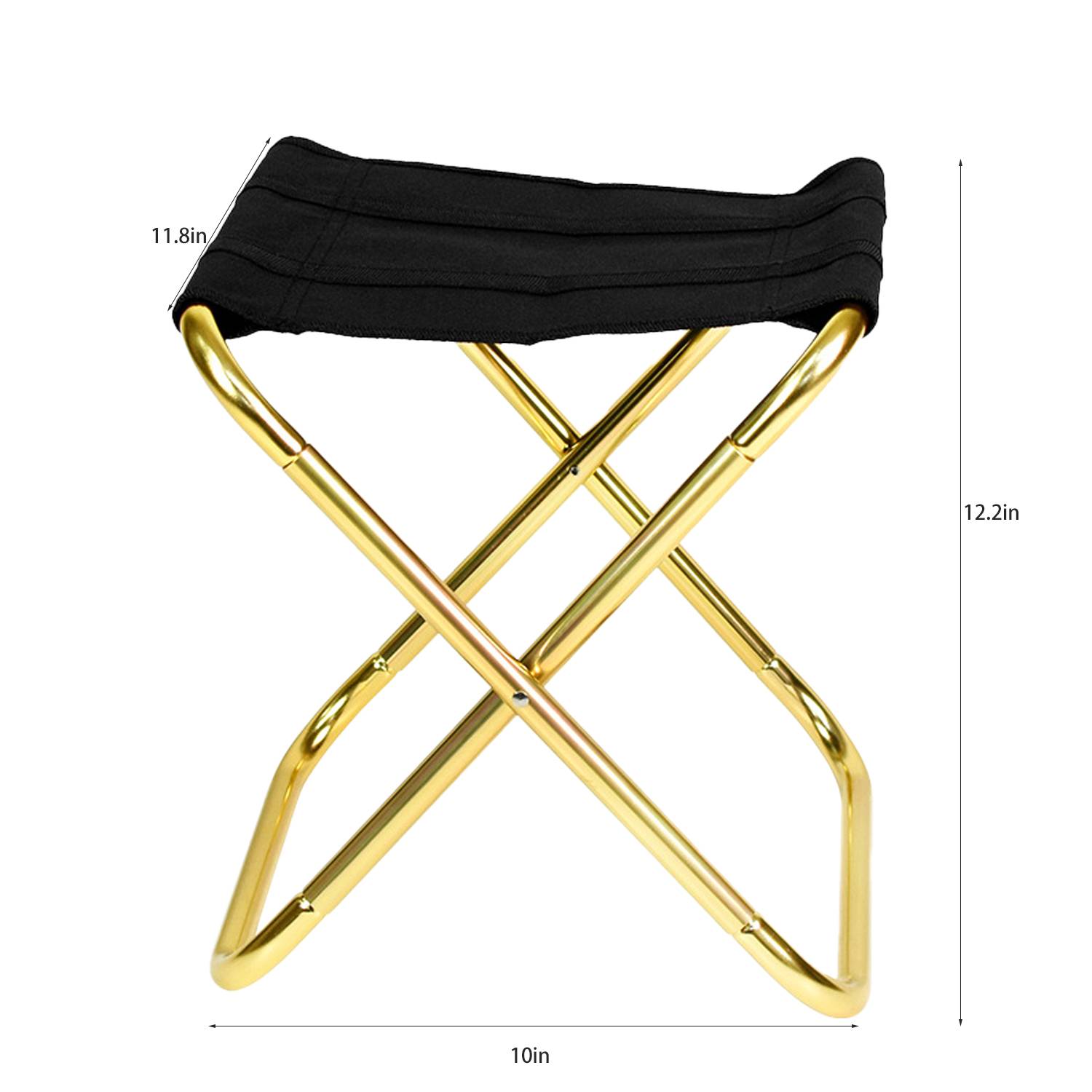 Portable Aluminum Alloy Oxford Folding Stool 7
