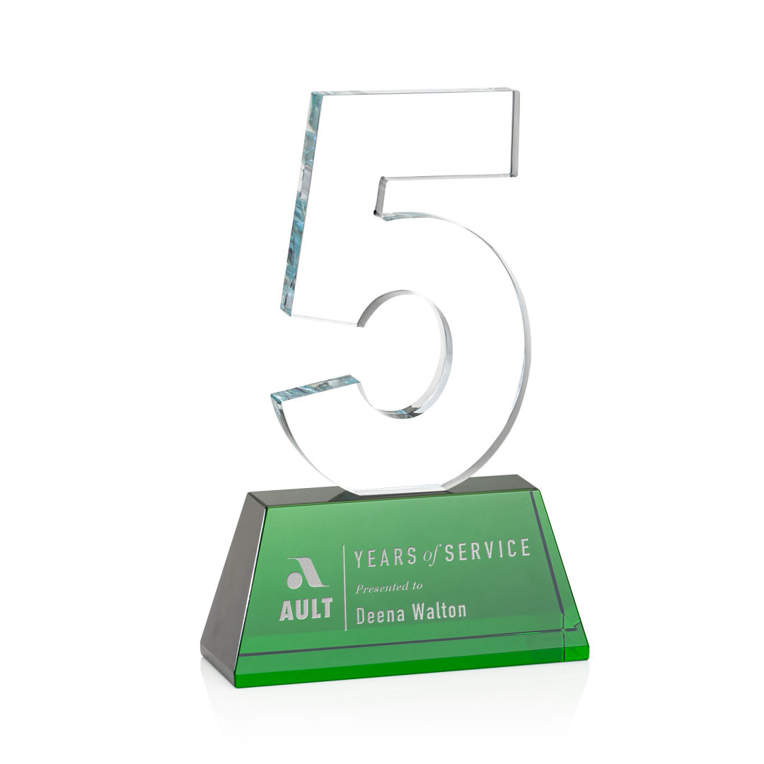 Milestone Optical Award - Green 15