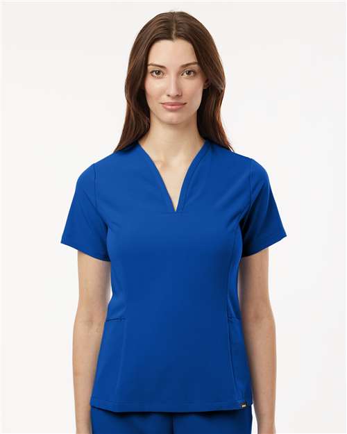 Women's Calix Fit & Flare Scrub V-Neck Top - W10003 19