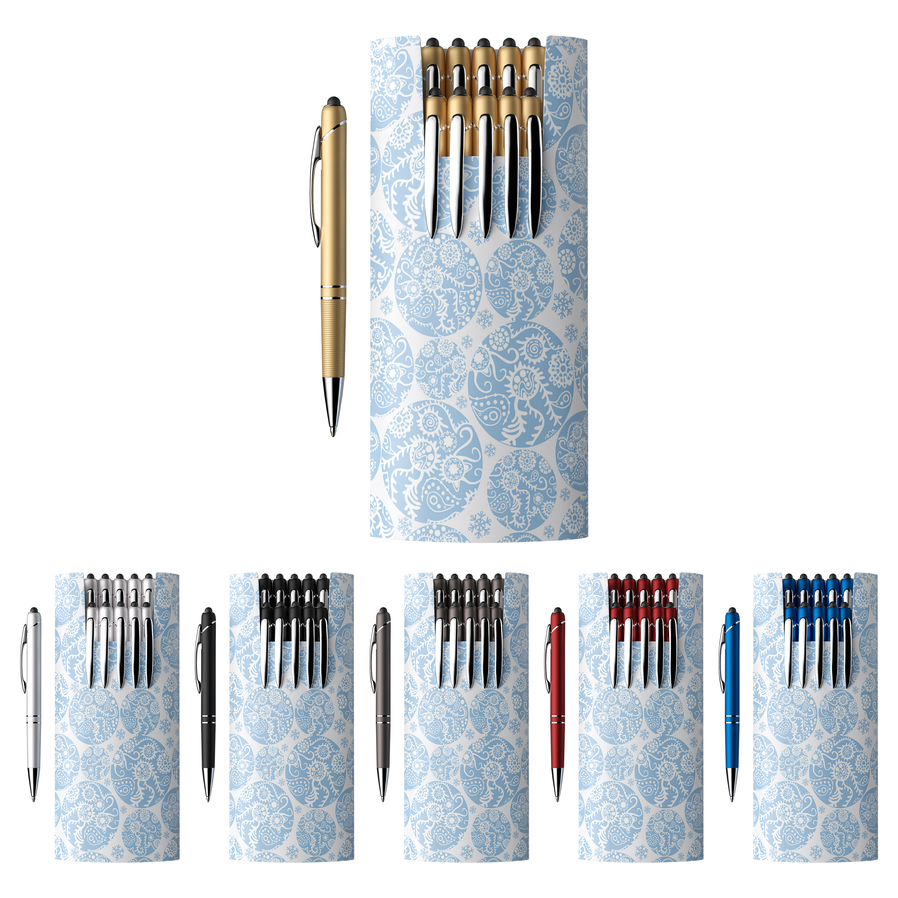 10-piece Glacio Pen Set And Custom Sleeve 2