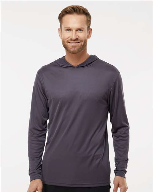 Unisex Bahama Performance Hooded Long Sleeve T-Shirt - 220 102