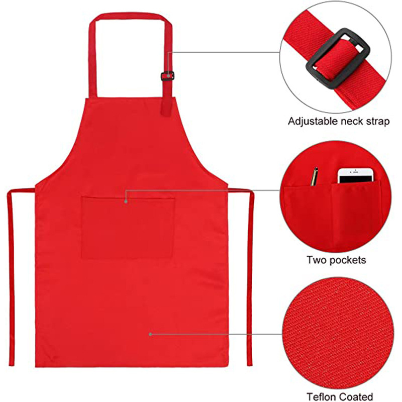 Youth Aprons Chef Hats Set 8