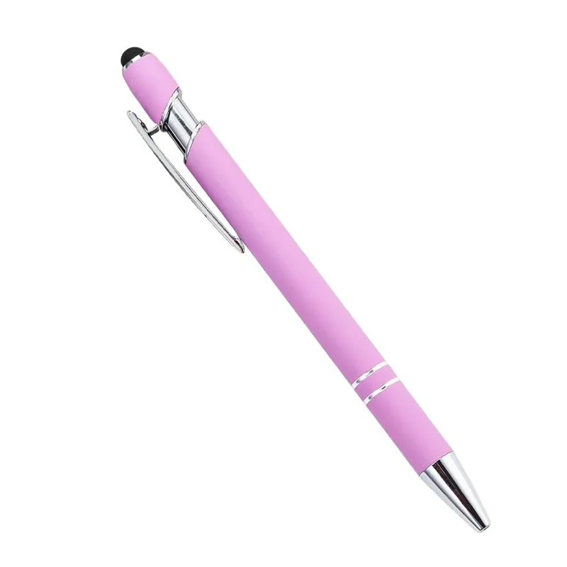 Soft Touch Click Metal Pen 2