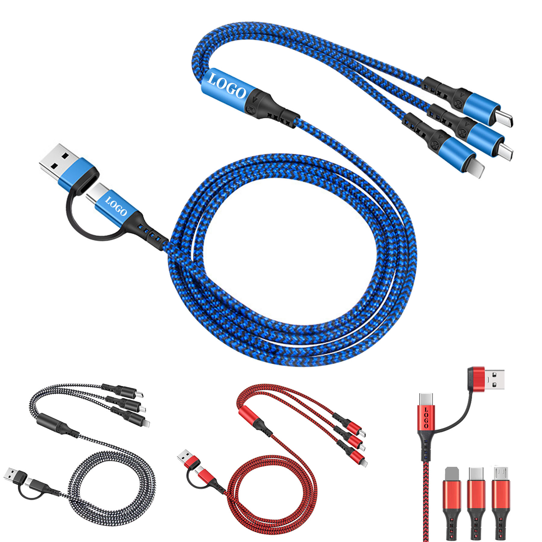 5 in 1 Multi Universal 3A Fast Charging Cable 1