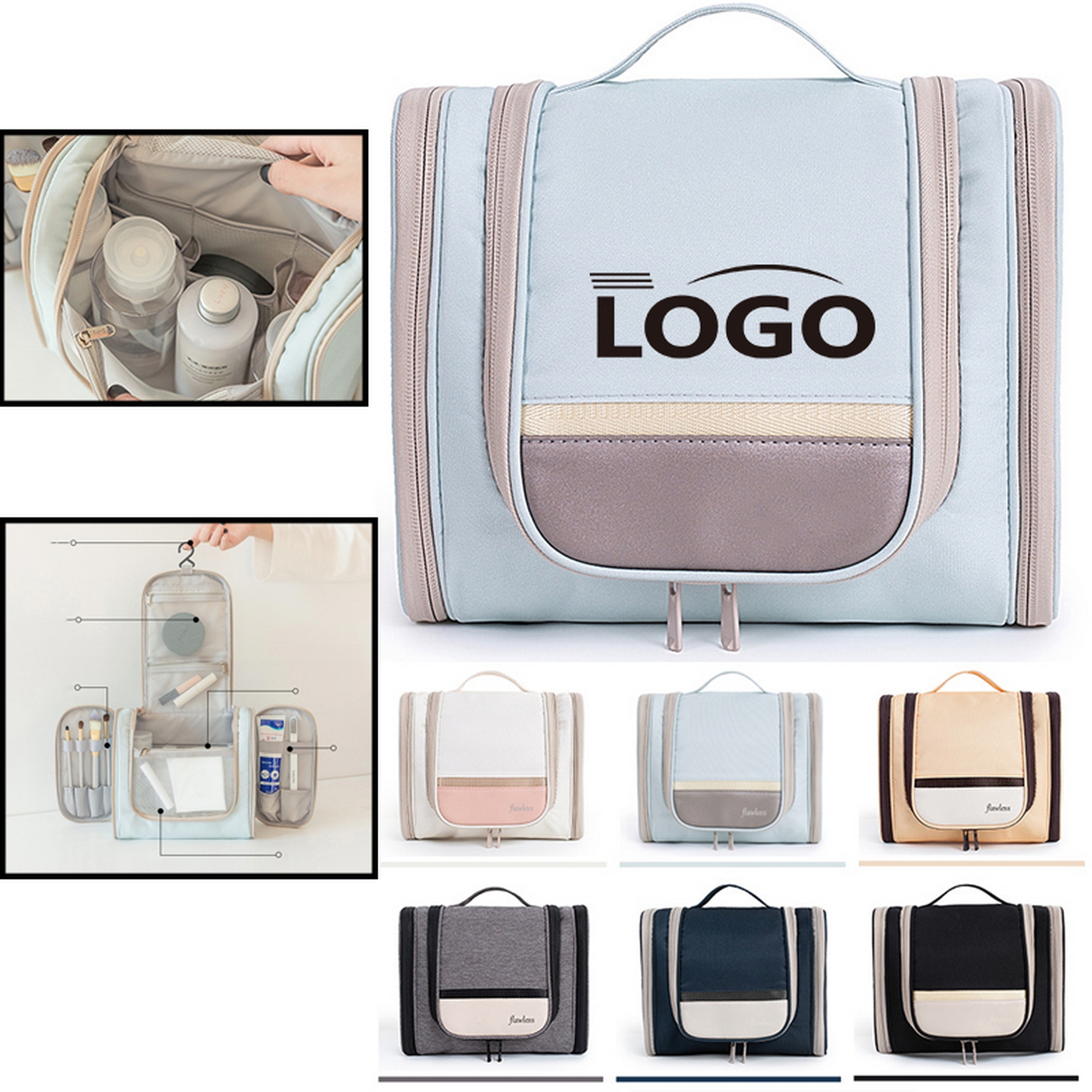 Portable Toiletry And Makeup Storage Bag 6
