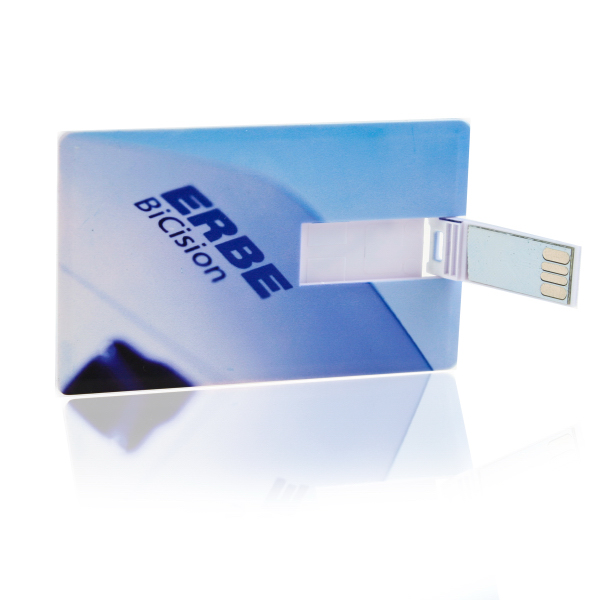 Translucent Credit Card USB Flash Drive, 4GB 4