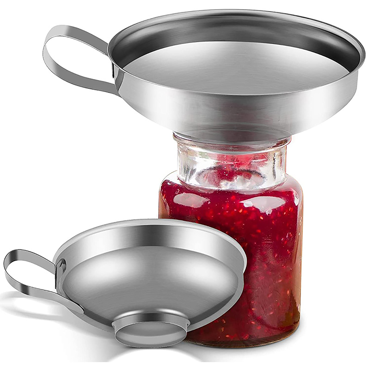 Stainless Steel Wide Mouth Canning Funnel 5