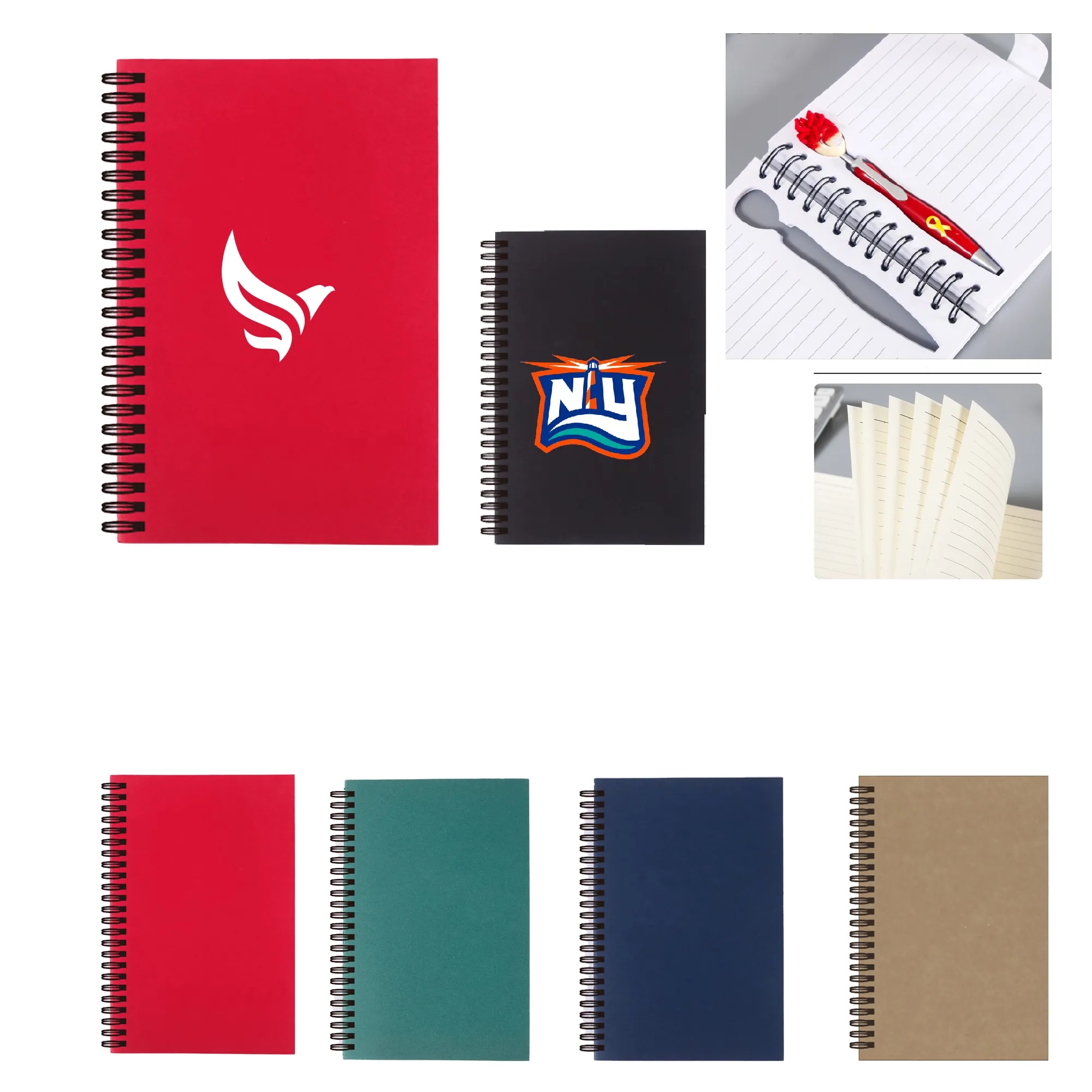 A5 Eco Friendly Spiral Notebook 3